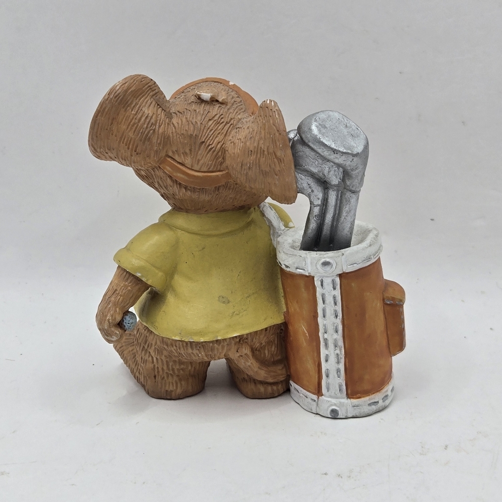 VTG Pair Of Beautiful Mouse Boy Girl Golf Club Playing Resin 3.5" H Collectible - Picture 7 of 14